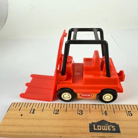 Tonka #969 Red Toy Forklift Vintage Made In USA Model - Picture 5 of 5